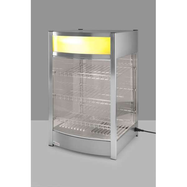 Vitrine de table chauffante, HENDI, 97 litres, 230V/800W, 460x467x(H)785mm - Image 6