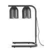 Portique chauffe-plat avec 2 lampes infrarouges