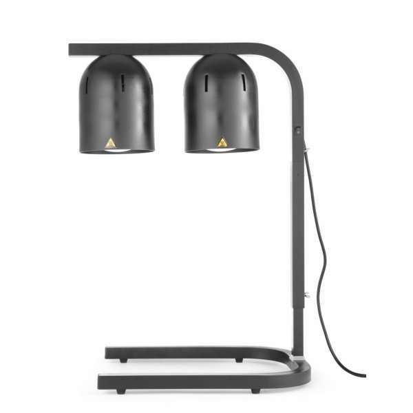 Portique chauffe-plat avec 2 lampes infrarouges