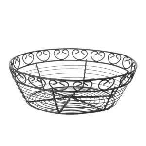 Corbeille en fil deco rond