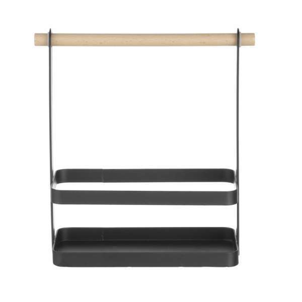 Porte-couverts de table noir