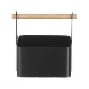 Porte-couverts de table noir