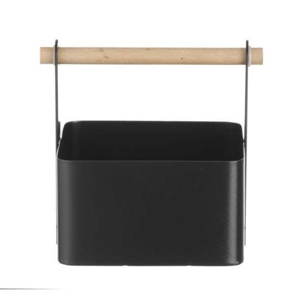 Porte-couverts de table noir