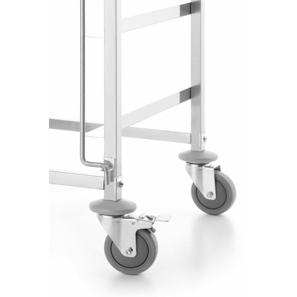 Chariot pour casiers de lavage - 7 x 500x500 mm, HENDI, 615x560x(H)1710mm - Image 5
