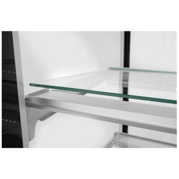 Vitrine réfrigérée avec 2 étagères, Arktic, 410L, 230V/490W, 1224x677x(H)1230mm - Image 5