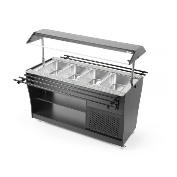 Buffet à salades, Arktic, GN 1/1, 220-240V/170W, 1490x765x(H)1370mm - Image 5