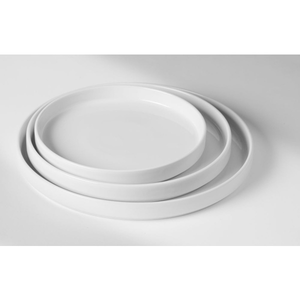 Assiette à bord haut Oslo, HENDI, Oslo, Blanc, ⌀200x(H)25mm - Image 2