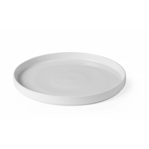Assiette à bord haut Oslo, HENDI, Oslo, Blanc, ⌀280x(H)28mm