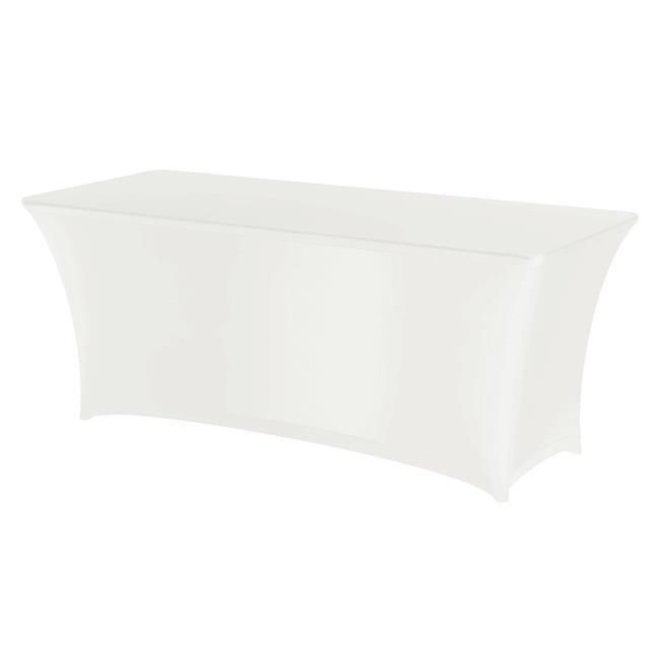 Housse de table rectangulaire, HENDI, Symposium, 810934, Blanc, 1200x760x(H)730mm - Image 2