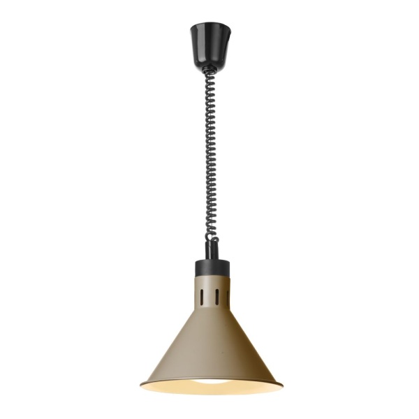 Lampe chauffante conique réglable, HENDI, Beige, 230V/250W, ⌀275x(H)250mm - Image 2