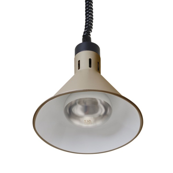 Lampe chauffante conique réglable, HENDI, Beige, 230V/250W, ⌀275x(H)250mm - Image 4