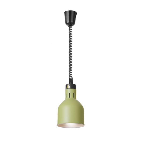 Lampe chauffante cylindrique réglable, HENDI, Vert, 230V/250W, ⌀175x(H)250mm - Image 2