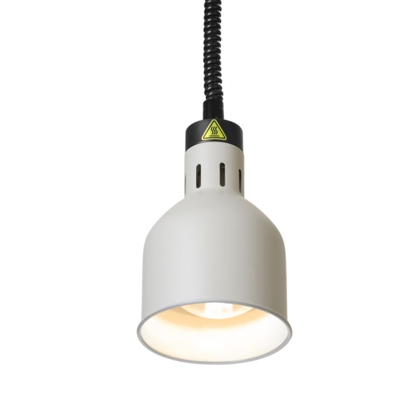 Lampe chauffante cylindrique réglable, HENDI, Blanc, 230V/250W, ⌀175x(H)250mm - Image 3