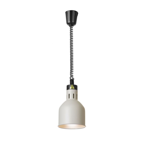 Lampe chauffante cylindrique réglable, HENDI, Blanc, 230V/250W, ⌀175x(H)250mm - Image 2