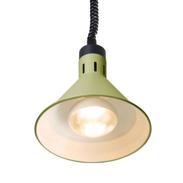 Lampe chauffante conique réglable, HENDI, Vert, 230V/250W, ⌀275x(H)250mm - Image 3