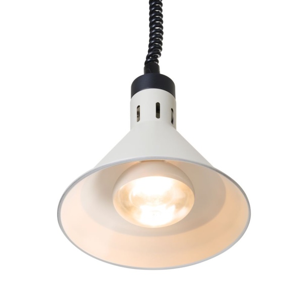 Lampe chauffante conique réglable, HENDI, Blanc, 230V/250W, ⌀275x(H)250mm - Image 4
