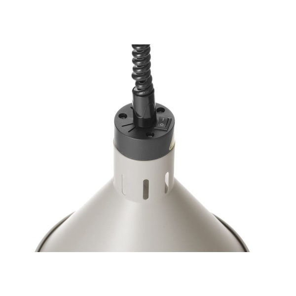 Lampe chauffante conique réglable, HENDI, Blanc, 230V/250W, ⌀275x(H)250mm - Image 5