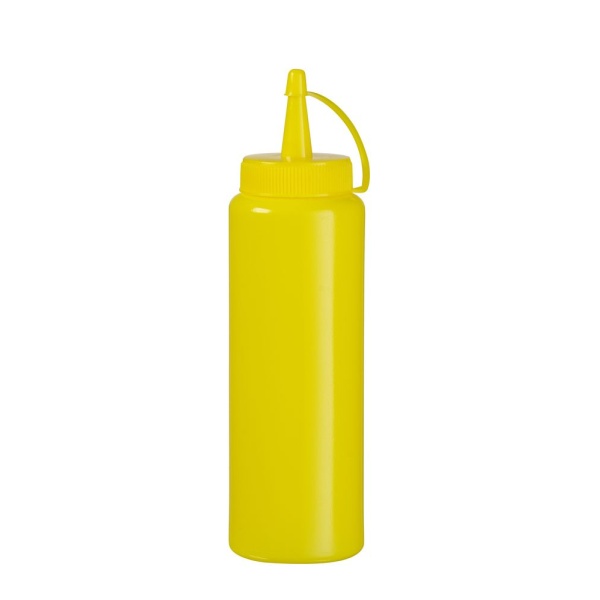Flacons distributeur, HENDI, 0,35L, Jaune, ⌀55x(H)205mm