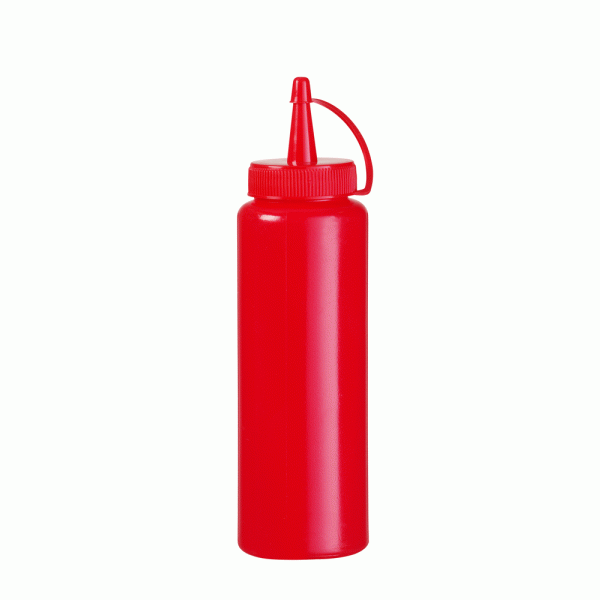 Flacons distributeurs, HENDI, 0,7L, Rouge, ⌀70x(H)240mm