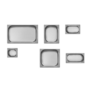 Bac avec poignées pliables, HENDI, Profi Line, GN 1/1, 14L