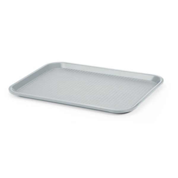Plateaux fastfood moyen, HENDI, Gris clair, 305x415x(H)20mm