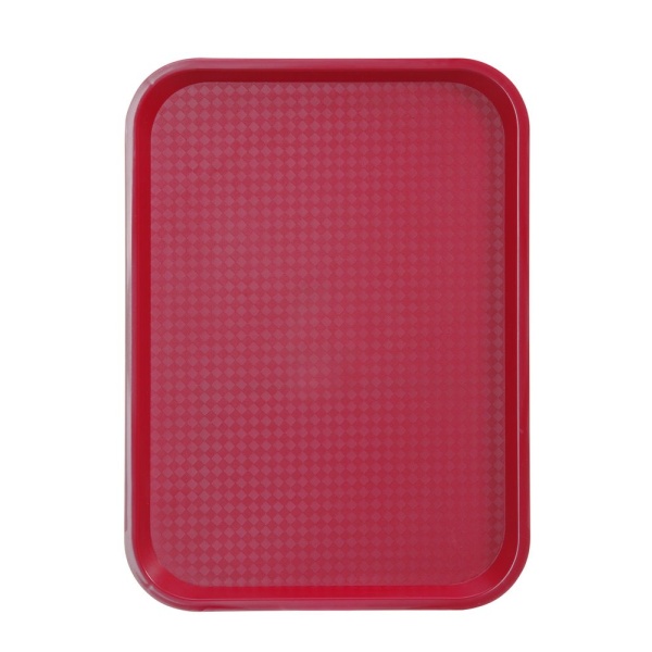 Plateaux fastfood moyen, HENDI, Rouge, 305x415x(H)20mm - Image 2