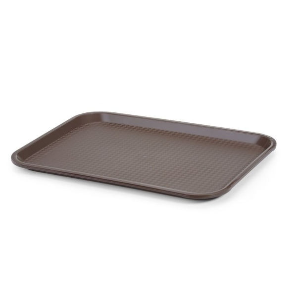 Plateaux fastfood moyen, HENDI, Brun, 305x415x(H)20mm