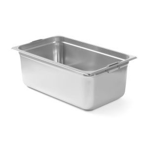 Bac GN avec poignées pliables, HENDI, GN 1/1, 14L, 530x325x(H)100mm