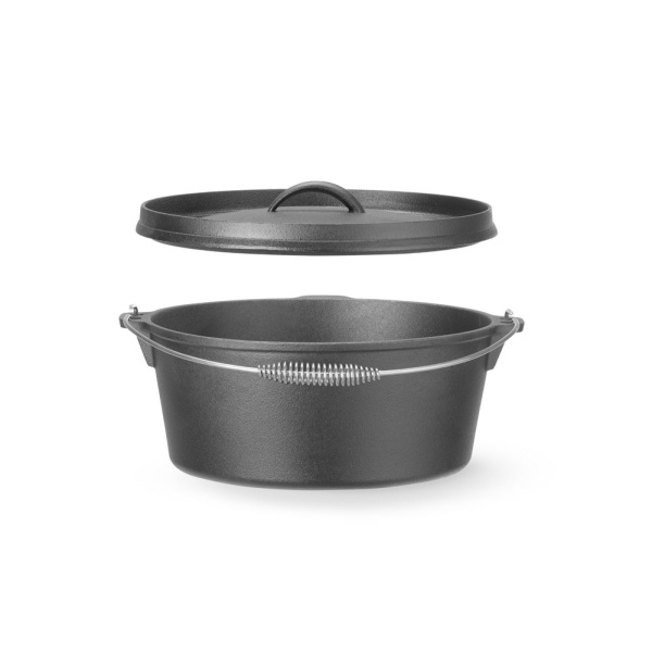 Marmite en fonte, HENDI, 7,2L, Noir, ⌀310x(H)155mm - Image 4
