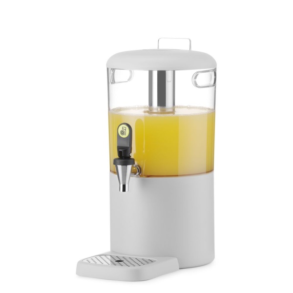 Fontaine à jus de fruit, 4 L UNIQ, HENDI, designed by Robert Bronwasser, 4L, Blanc, 315x211x(H)431mm - Image 4