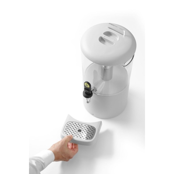 Fontaine à jus de fruit, 4 L UNIQ, HENDI, designed by Robert Bronwasser, 8L, Blanc, 318x216x(H)532mm - Image 5