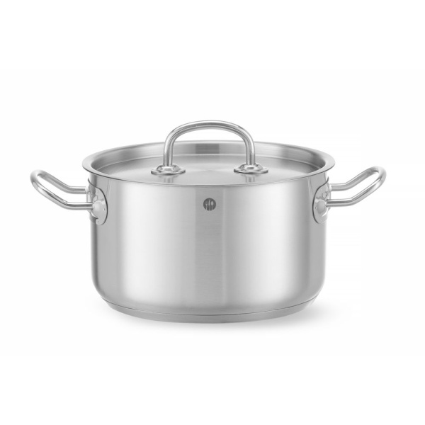 Braisière avec couvercle, HENDI, Kitchen Line, 3,5L, ⌀200x(H)115mm