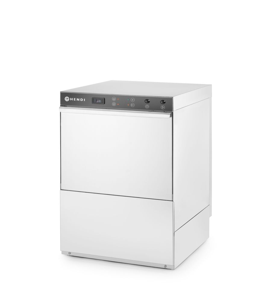 Lave-vaisselle 50x50 - contrôle électromécanique, HENDI, 400V/6600W, 570x600x(H)830mm - Image 2