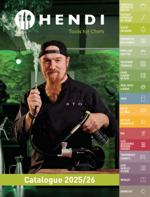Chef avec chalumeau dans catalogue Hendi 2025/26